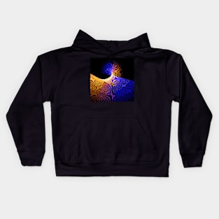 Pixel Firework No.7 Kids Hoodie